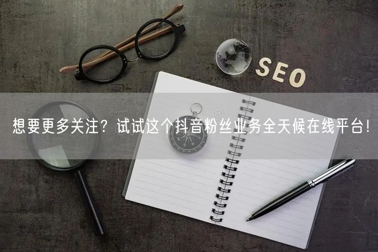 想要更多关注？试试这个抖音粉丝业务全天候在线平台！