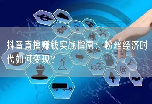 抖音直播赚钱实战指南：粉丝经济时代如何变现？